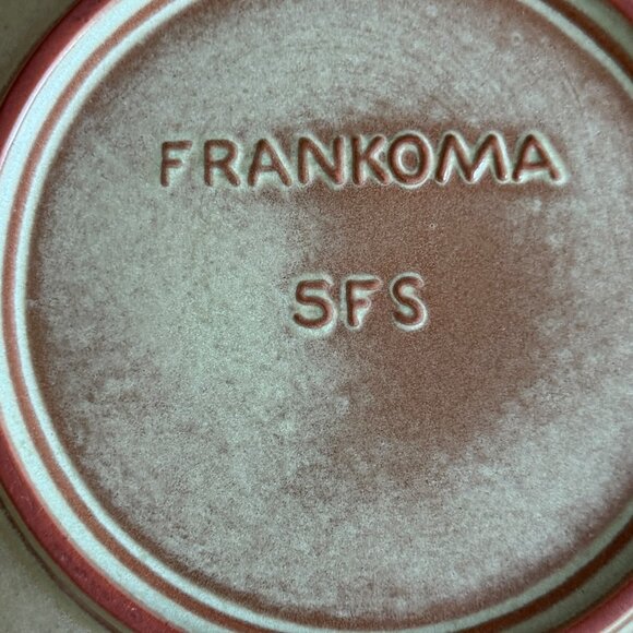 Vintage Frankoma Plainsman Prairie Green Luncheon Plate 5FS - Picture 3 of 10